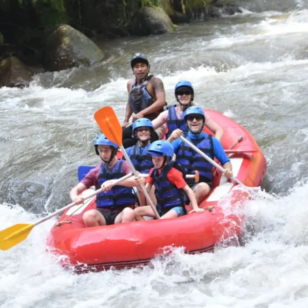 Rafting at Ayung River