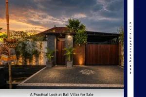 Renovated Bali villa with landscaped garden, the kind of property Unique Properties lists for sale